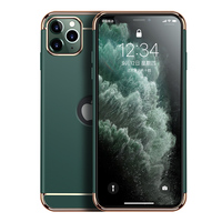 حافظة هاتف فاخرة 3 في 1 لهاتف آيفون 7 8 Plus 6 6s حافظة صلبة غير لامعة لهاتف آيفون 11 12 13 14 Pro Max 12 Mini X Xr Xs - الصورة 6